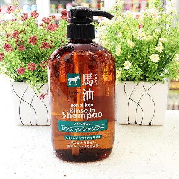 Dầu Gội - Xả 2 Trong 1 Phục Hồi Tóc Hư Tổn Chiết Xuất Từ Dầu Ngựa Deve Horse Oil Rinse In Shampoo (600mL)