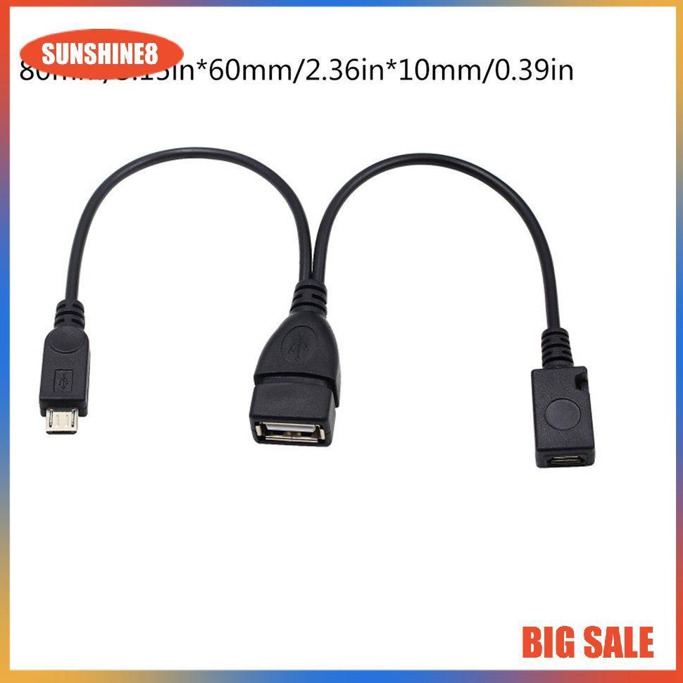 2 Cáp chuyển đổi otg cổng usb dành cho thiết bị fire tv 3 / fire tv 2 / stick
