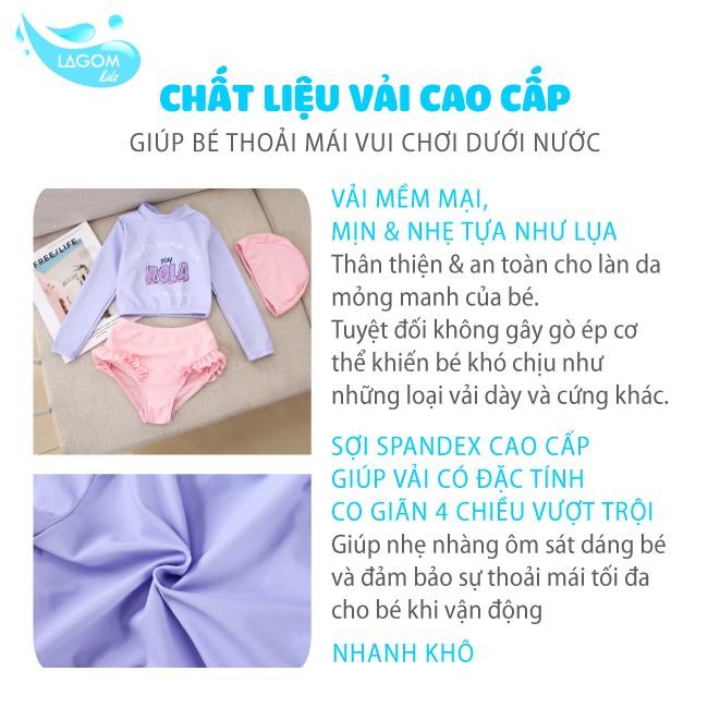 Điệu Đà Dễ Thương - Vải Mềm Mịn Giữ Nhiệt Chống Nắng Tia UV - Cho Bé An Toán Khi Đi Biển