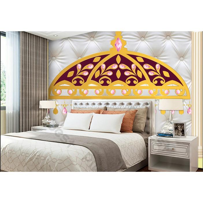 Tranh dán tường Tranh hoa nền tường tối giản hiện đại, tranh dán tường 3d hiện đại MS1081351