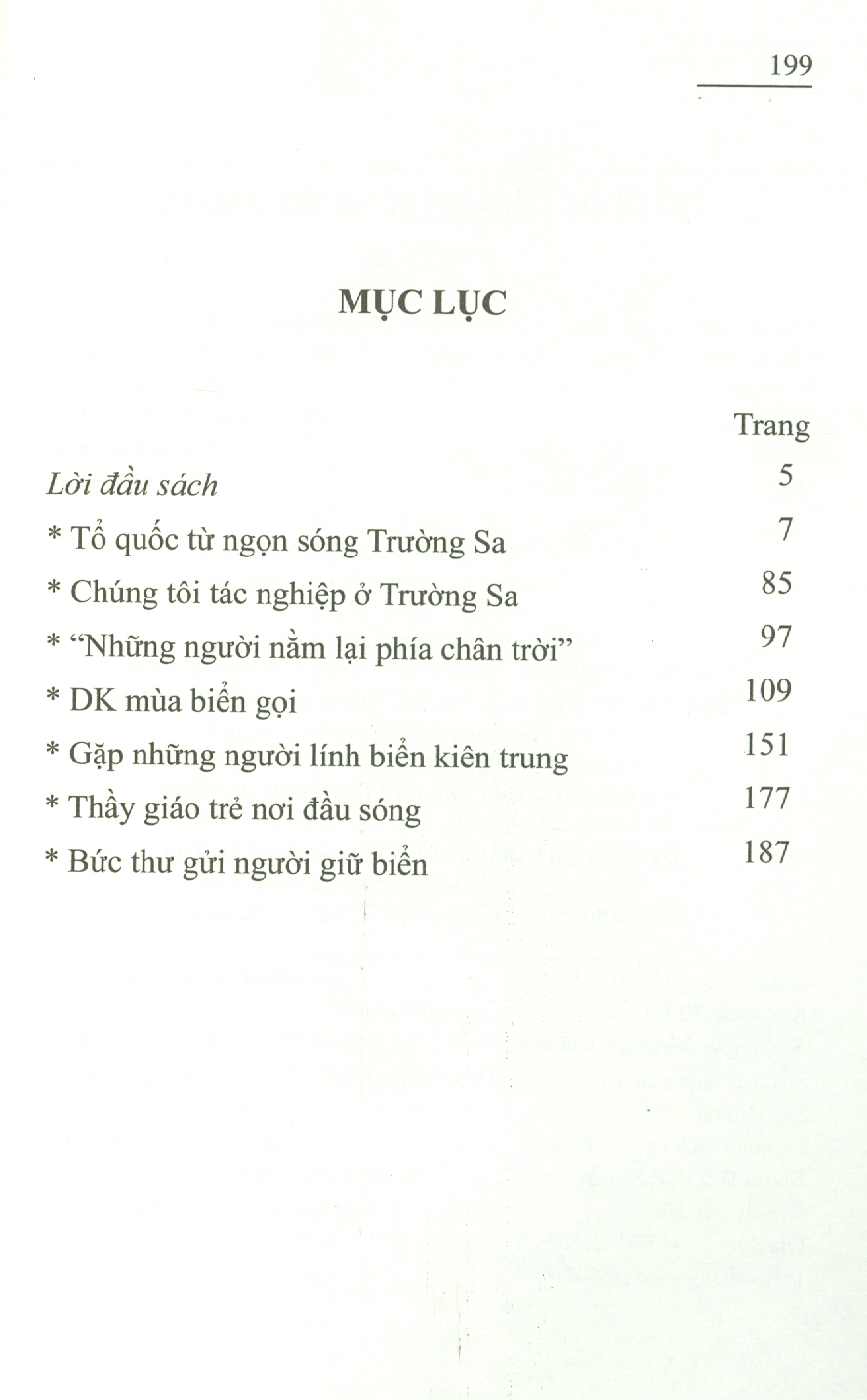 Tổ Quốc Từ Ngọn Sóng Trường Sa