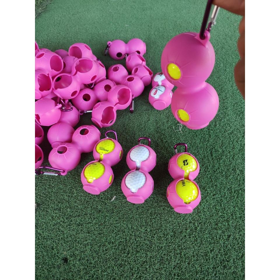 Túi đựng bóng và tee golf cài eo tiện lợi chất liệu cao su bền đẹp - hàng chính hãng PGM