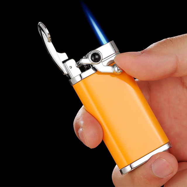 Hột Qụet Bật Lửa khò 1 tia Cob002 kiêm đục hiển thị mức nhiên liệu đẹp độc lạ -
