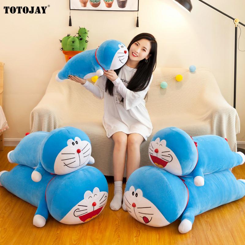40-80Cm Dễ Thương Stand By Me Doraemon Sang Trọng Đồ Chơi Ghế Sofa Đệm Nhồi Bông Hoạt Hình Anime Búp Bê Mềm Mèo Động Vật gối Ôm Cho Bé Gái Tặng