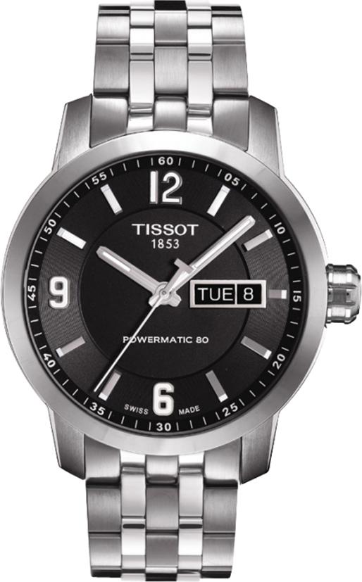 Đồng Hồ Nam Dây Thép Không Gỉ Tissot T055.430.11.057.00 (39mm) - Đen