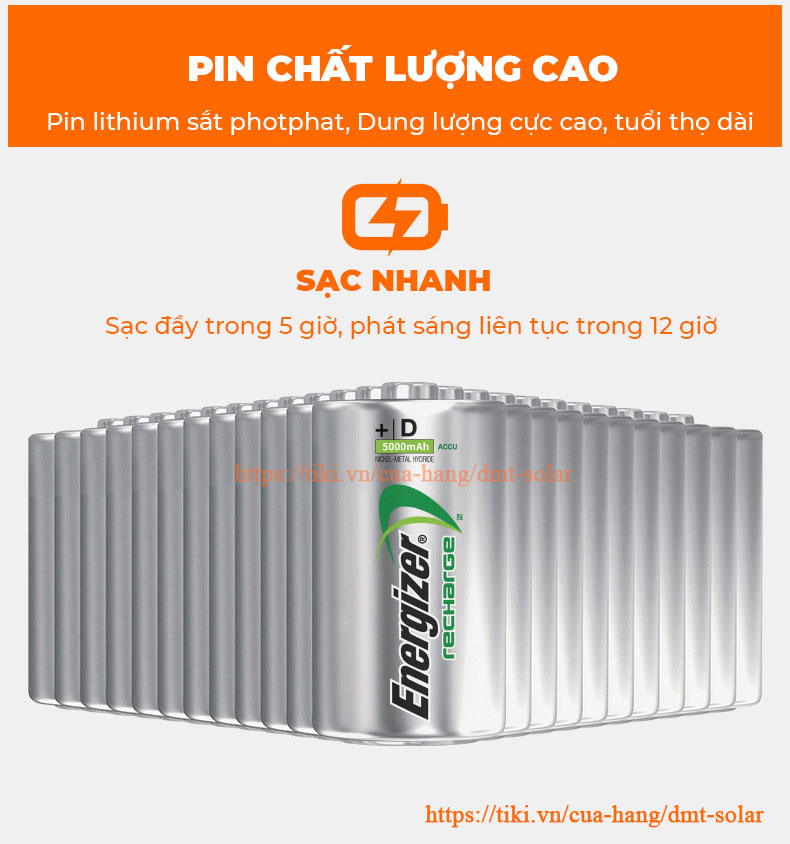 [Mẫu mới] Đèn pha năng lượng mặt trời 300W T-R300/N - 04 khoang sáng cao cấp