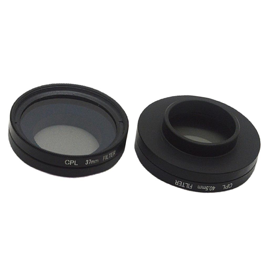 40.5MM Circular CPL Lens Filter Polarizer +Lens Cap for  3/3+/4 Camera