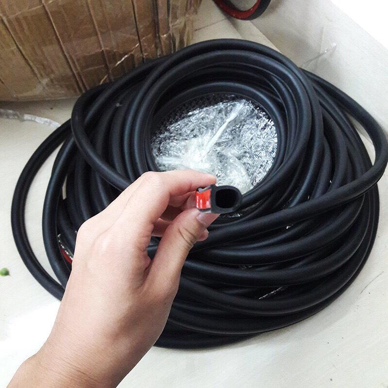Combo 10 mét Ron D tặng 1 lọ keo 3M , gioăng cao su chữ D chống ồn, bảo vệ cửa xe hơi