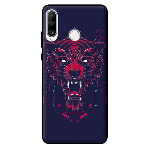 Ốp lưng in cho Huawei P30 Lite Sói - Hàng chính hãng