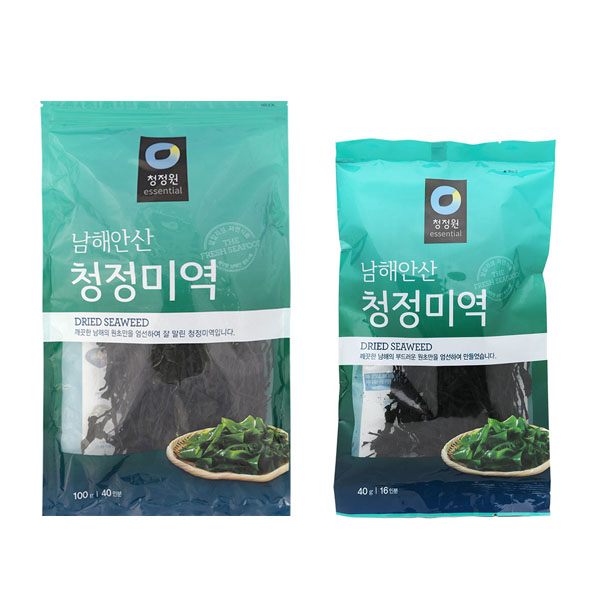 Combo 1 Gói Rong Biển Khô Daesang 100G và 1 Gói Rong Biển Khô Daesang 40G