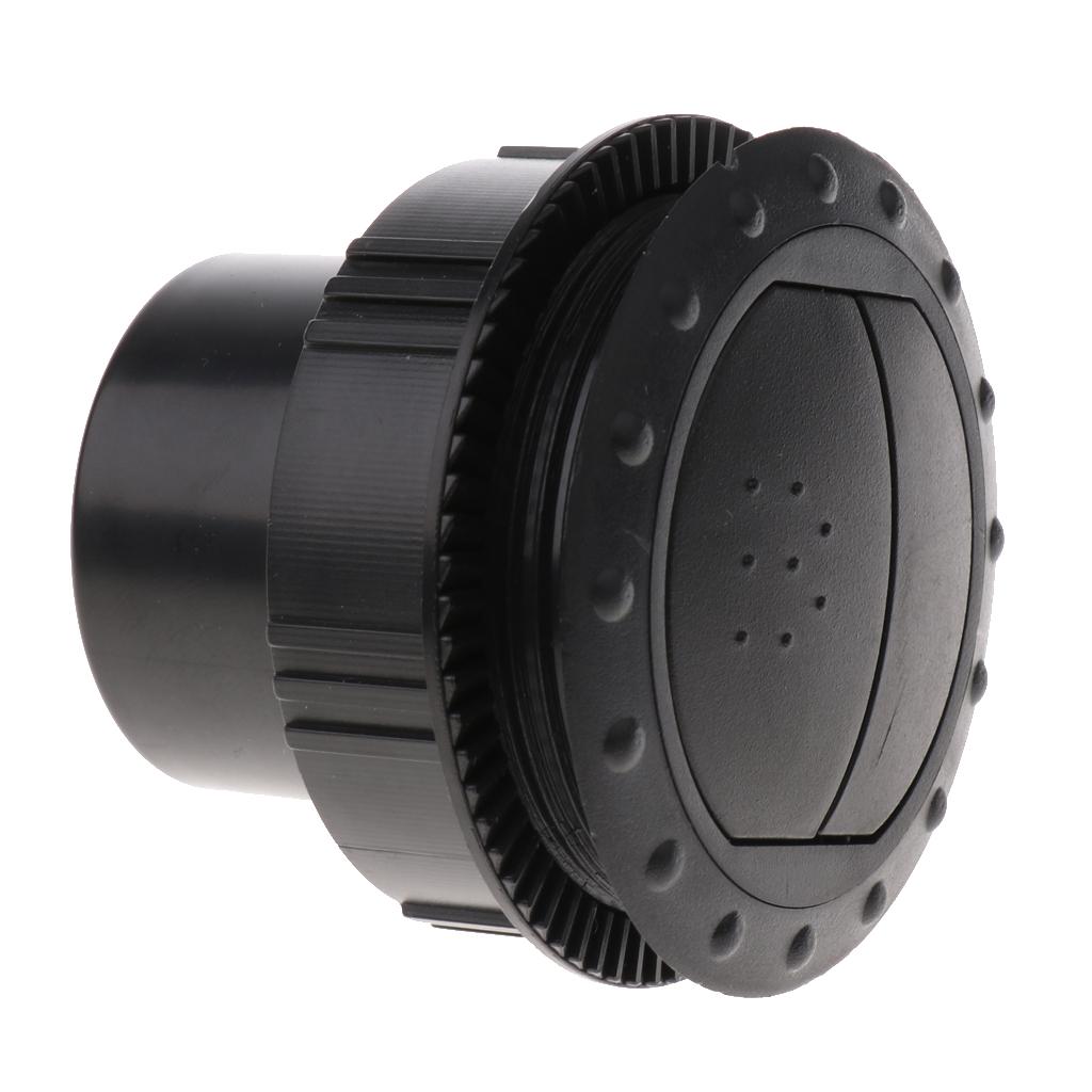 RV Motorhome Truck Trailer Interior Side Roof Air Vent Exhaust Outlet Black