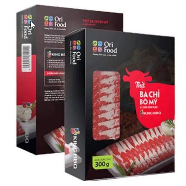 Thịt ba chỉ bò Mỹ 300g