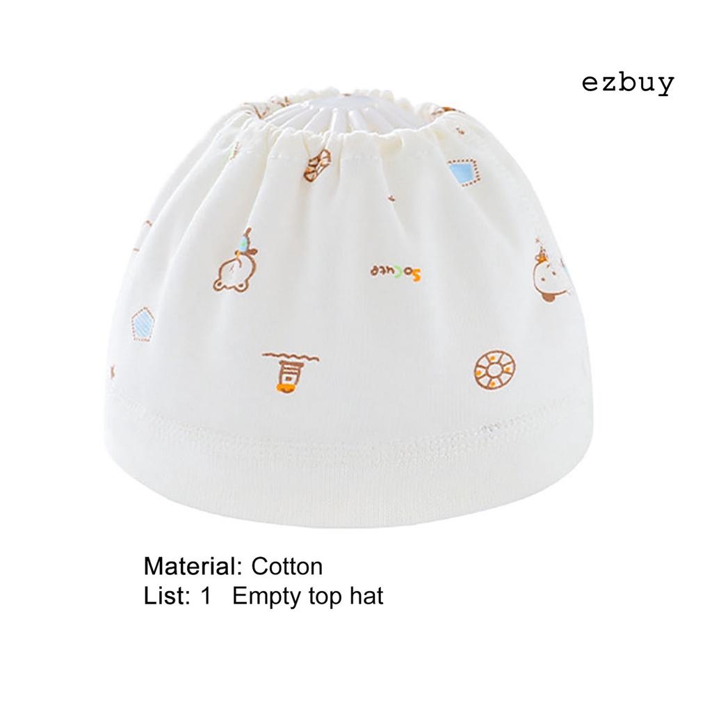 Mũ cotton thoáng khí quấn quanh đầu cho bé