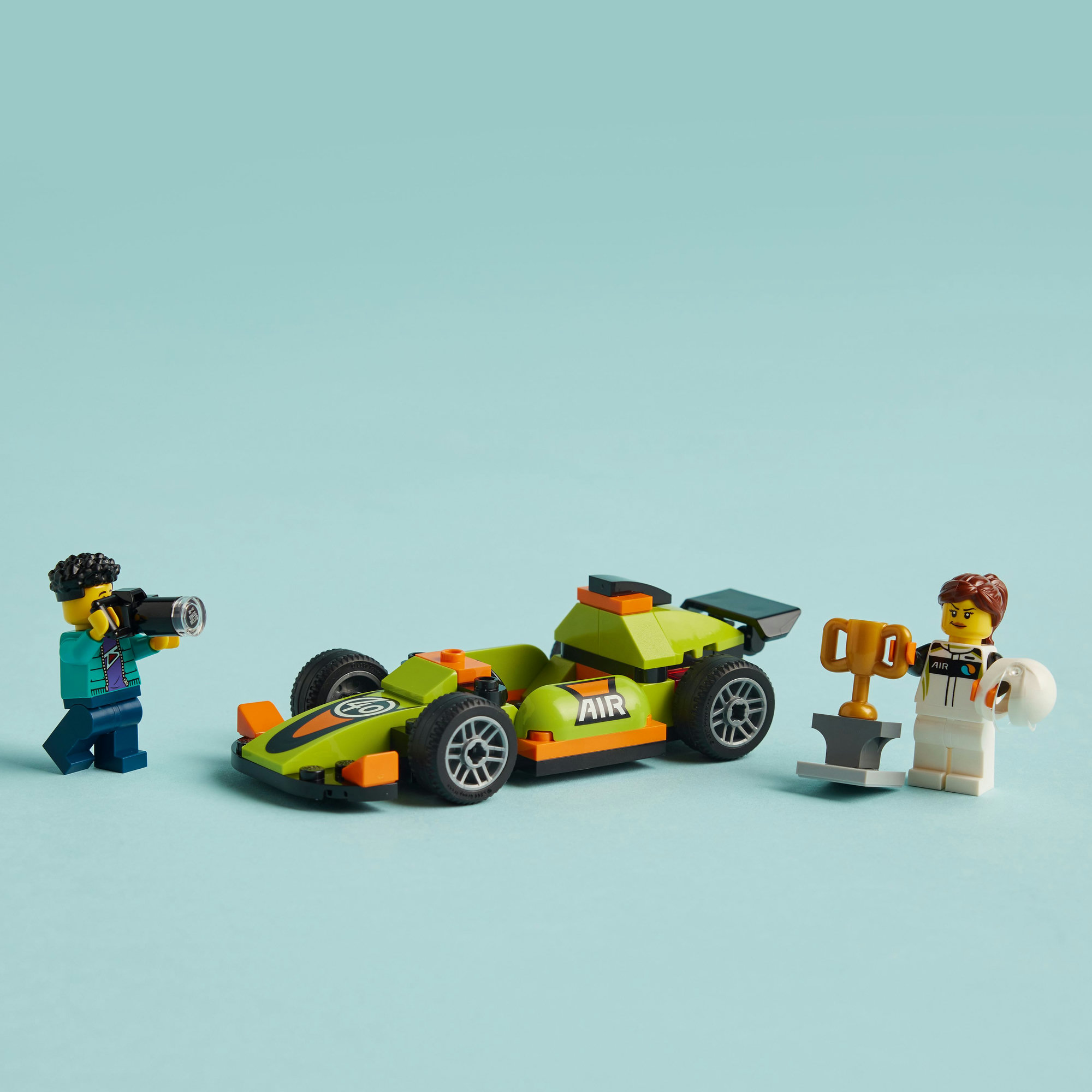 LEGO CITY 60399 Đồ chơi lắp ráp Xe đua thể thao xanh lá cây (56 chi tiết)