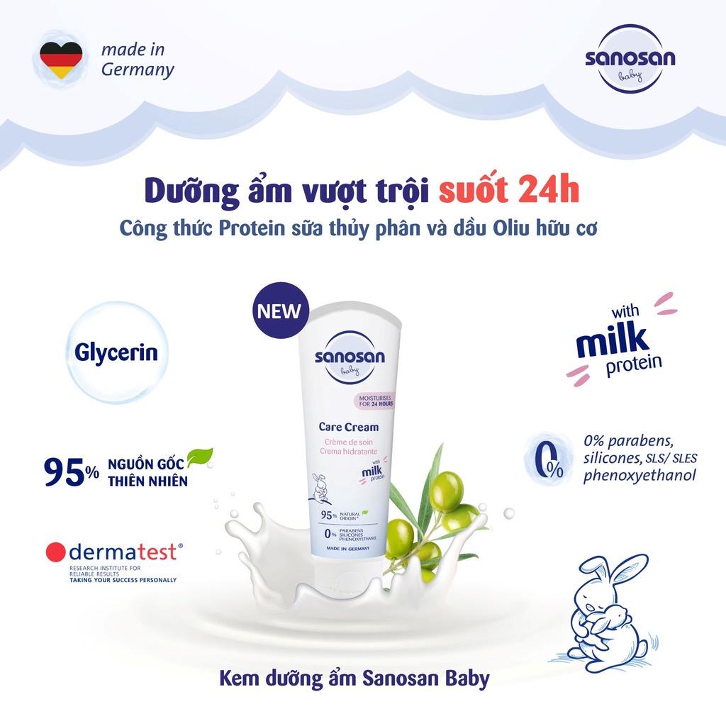 KEM DƯỠNG ẨM SANOSAN BABY CARE CREAM 100ML