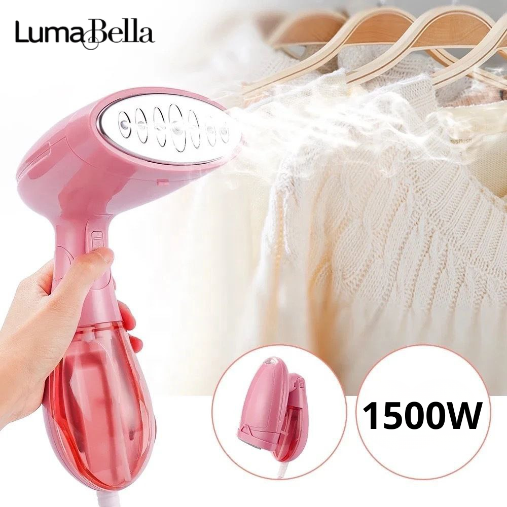 Bàn là, bàn ủi hơi nước đứng Lumabella LB-62005 công suất cao 1500W hơi nước khỏe, ủi quần áo cực phẳng, bàn ủi du lịch - DELIYA HÀNG CHÍNH HÃNG