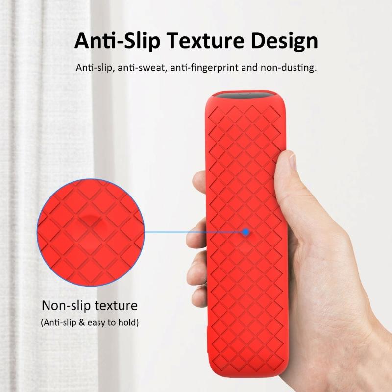Vỏ bảo vệ từ xa bằng silicon cho MECOOL KD3 Android stick Tay cầm điều khiển từ xa Vỏ thân thiện với da Vỏ phát sáng Màu sắc: Đen
