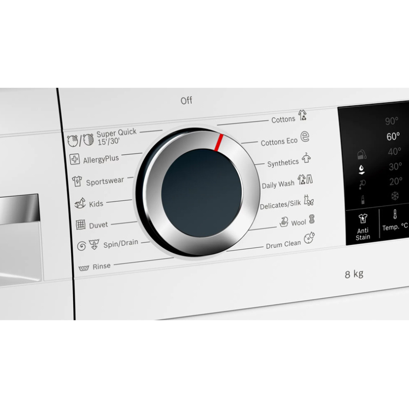 [Giao toàn quốc] Máy giặt Bosch WGG234E0SG - Khối Lượng Giặt 8kg - 9 Chương Trình Giặt - Hàng Chính Hãng