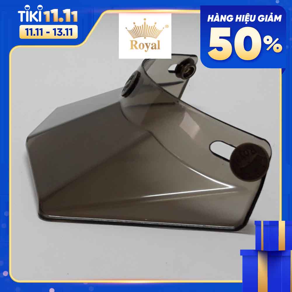 Lưỡi trai gắn mũ bảo hiểm 3/4 Royal M20