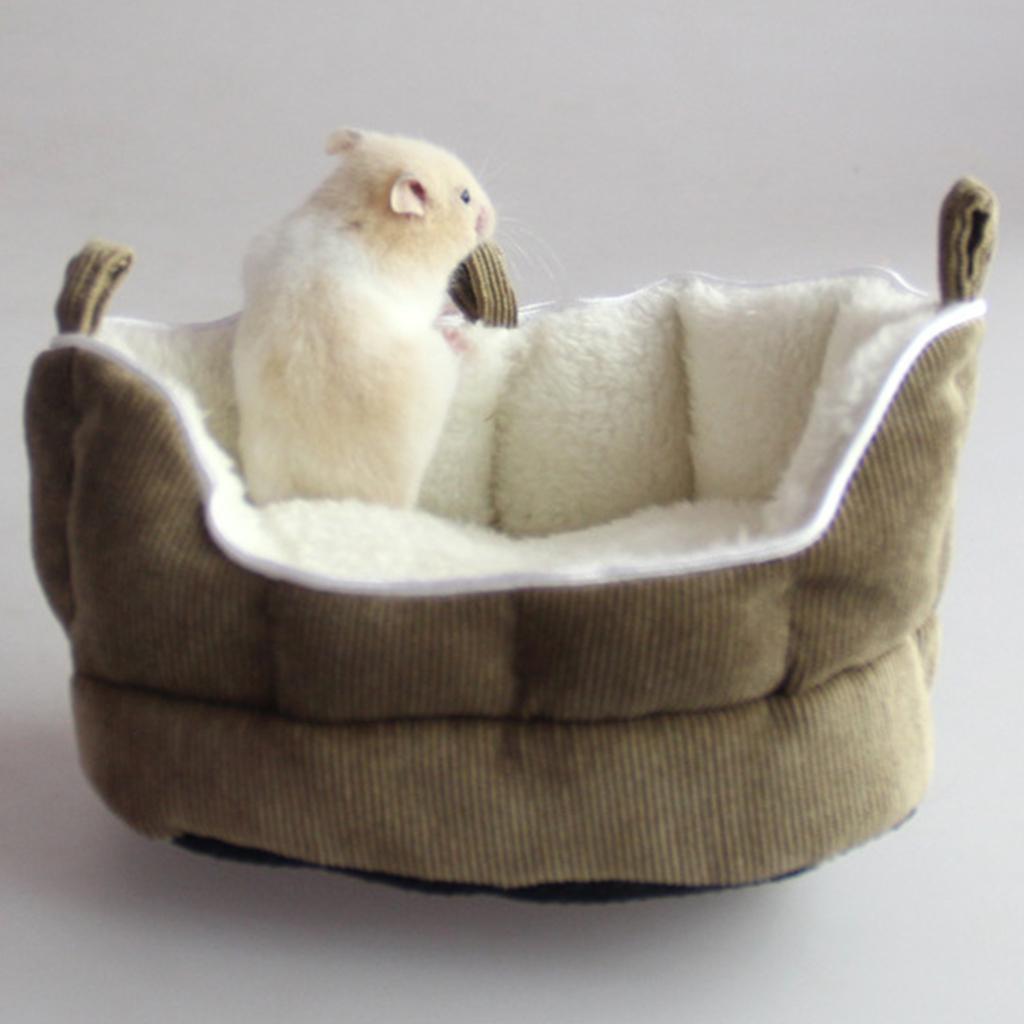 2Pcs Hammock House for Pet Ferret Rat Hamster Parrot Squirrel Bed Toy