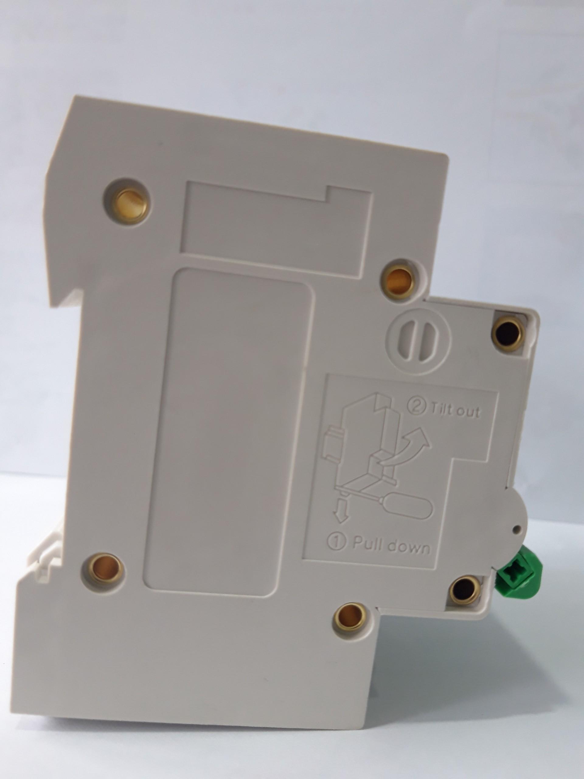 Công tắc hẹn giờ tắt đếm ngược công suất lớn 32A 63A QJC tối đa 60 phút núm điều chỉnh xanh aptomat hẹn giờ