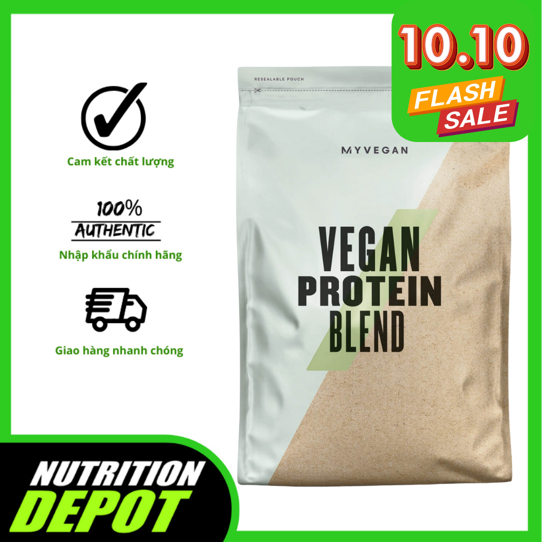 Sữa bổ sung đạm dành cho người ăn chay Vegan Blend Protein 2.5kg - Nutrition Depot