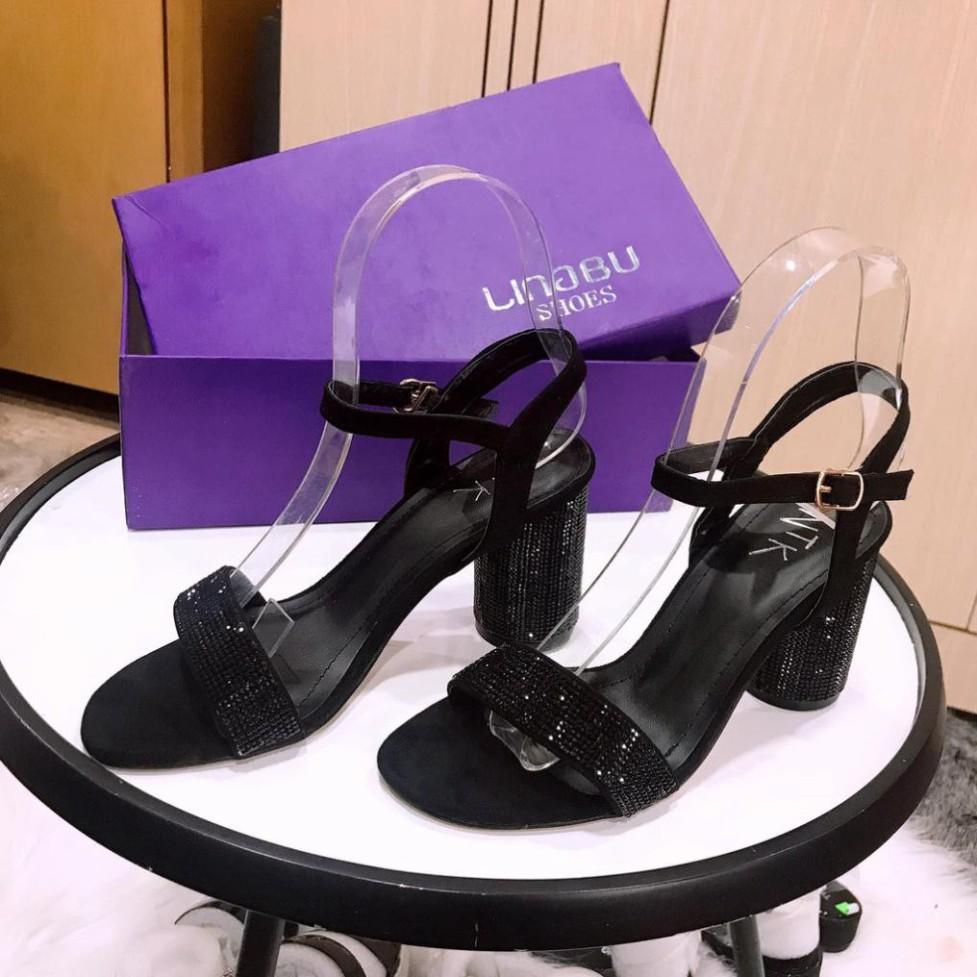 Giày sandal cao gót 7 cm, đế cực êm và chắc chân