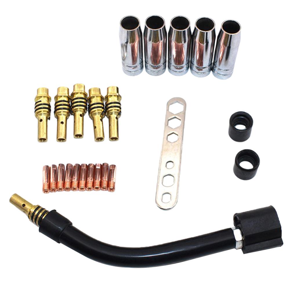 24 Đơn Vị 15AK Phụ Kiện Phần Bộ Binzel Máy Hàn MIG