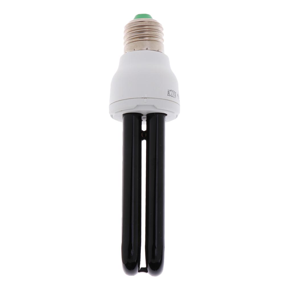 UV Ultraviolet Blacklight Low Energy CFL Light Bulb, 20/40W, E27, Screw Lamp