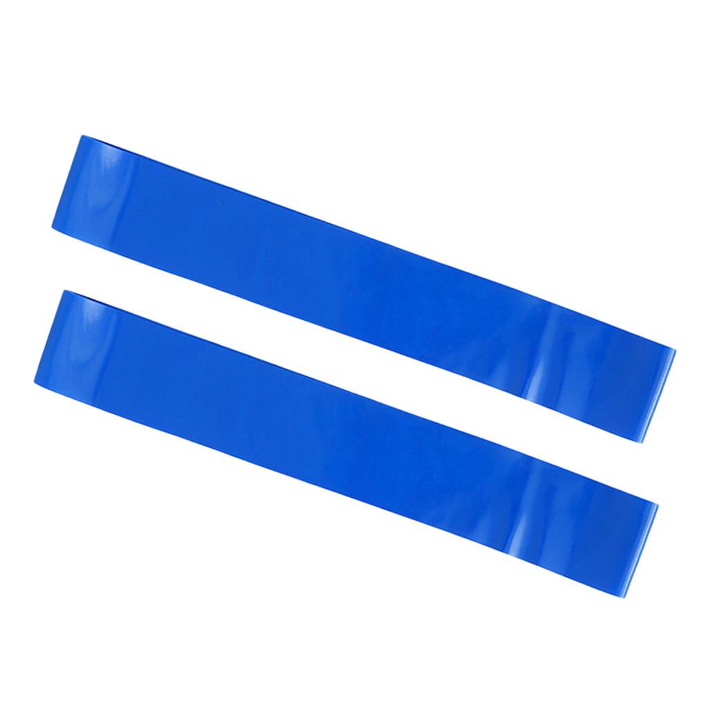 2 Pieces Of Elastic Bands For Exercise At Home Gym Blue Latex Fitness