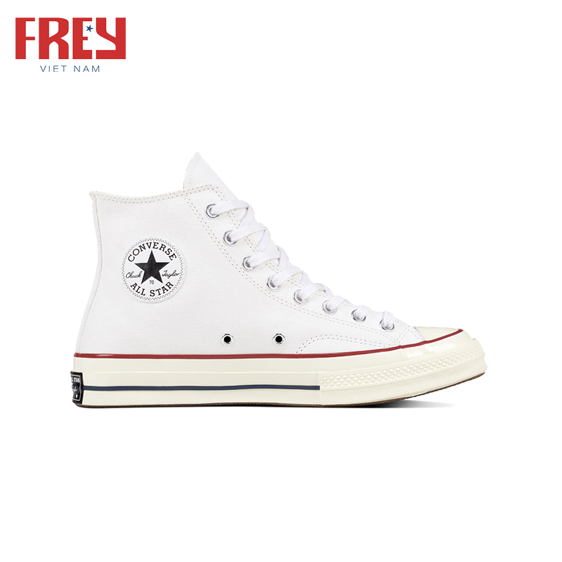 Giày Sneaker Unisex Converse Chuck Taylor All Star 1970s All White Hi 2018