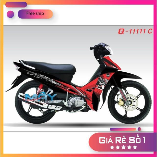Tem rời Sirius Mx đỏ đen