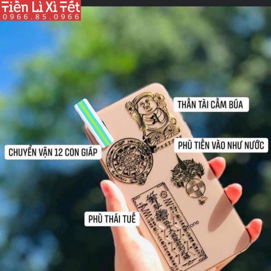 Linh Phù dán điện thoại, Linh phù tài lộc, Linh phù bát quái càn khôn