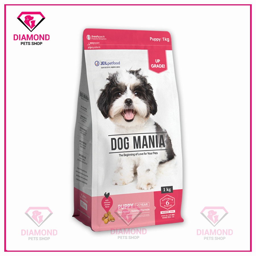 (1KG/2.4KG) Dog Mania - Thức ăn hạt CHO CHÓ NHỎ nhập khẩu HÀN QUỐC