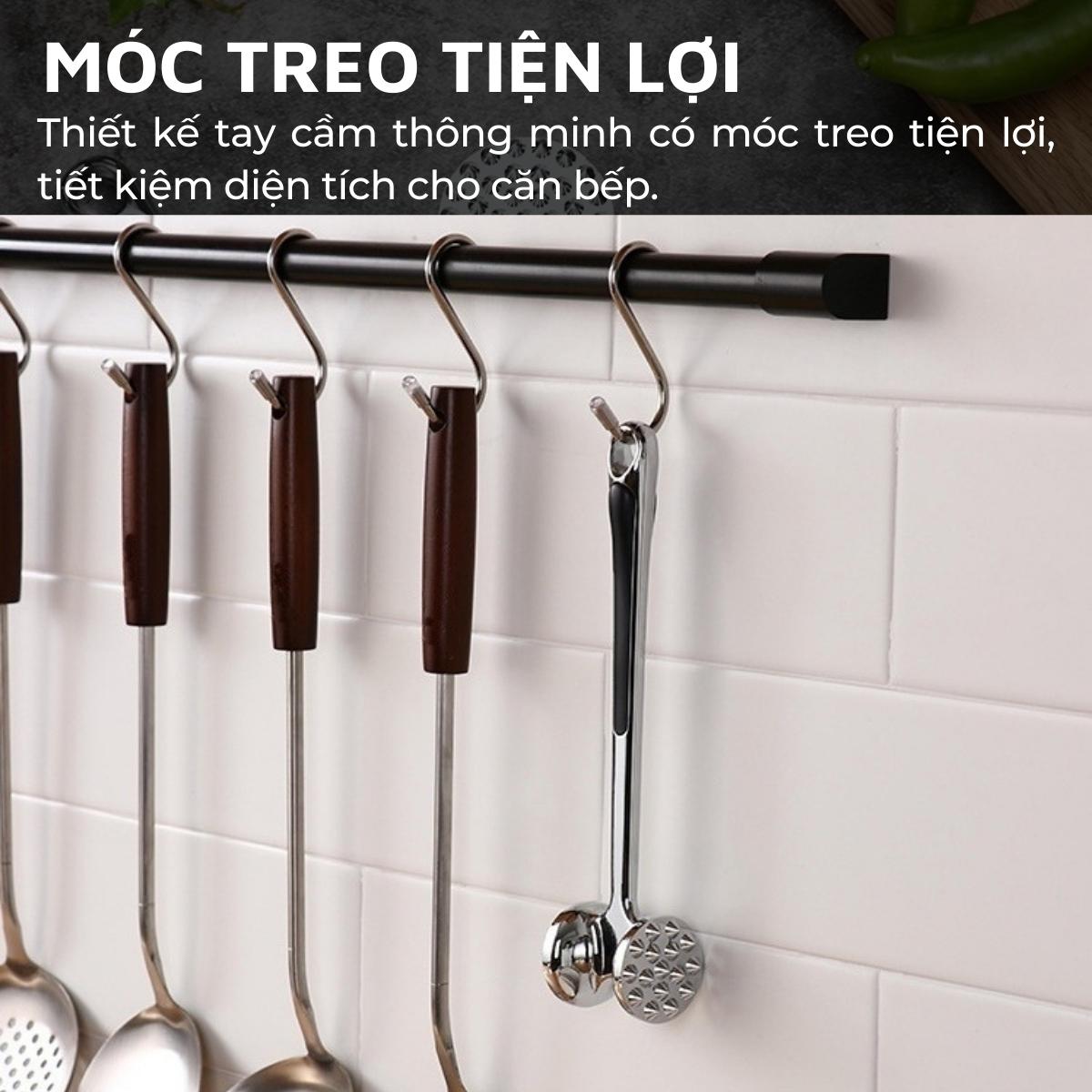 Búa đập thịt, tỏi, gừng, xả ... đa năng DandiHome cao cấp-Tiêu chuẩn quốc tế