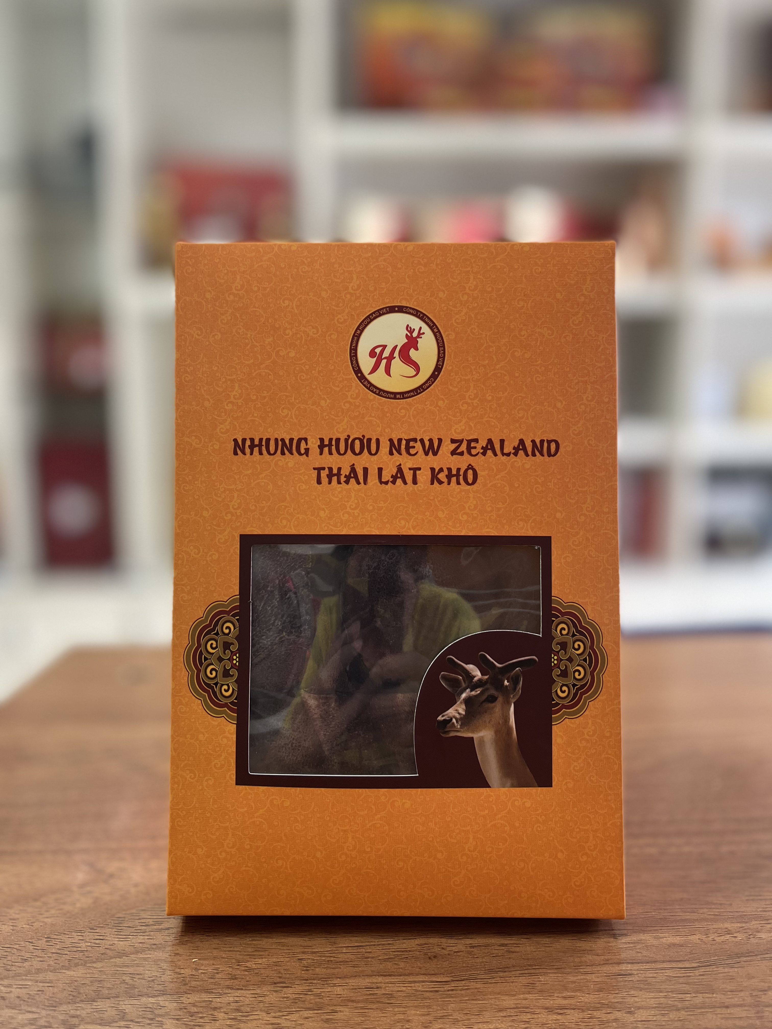 Nhung Hươu Newzealand thái lát khô 100gram