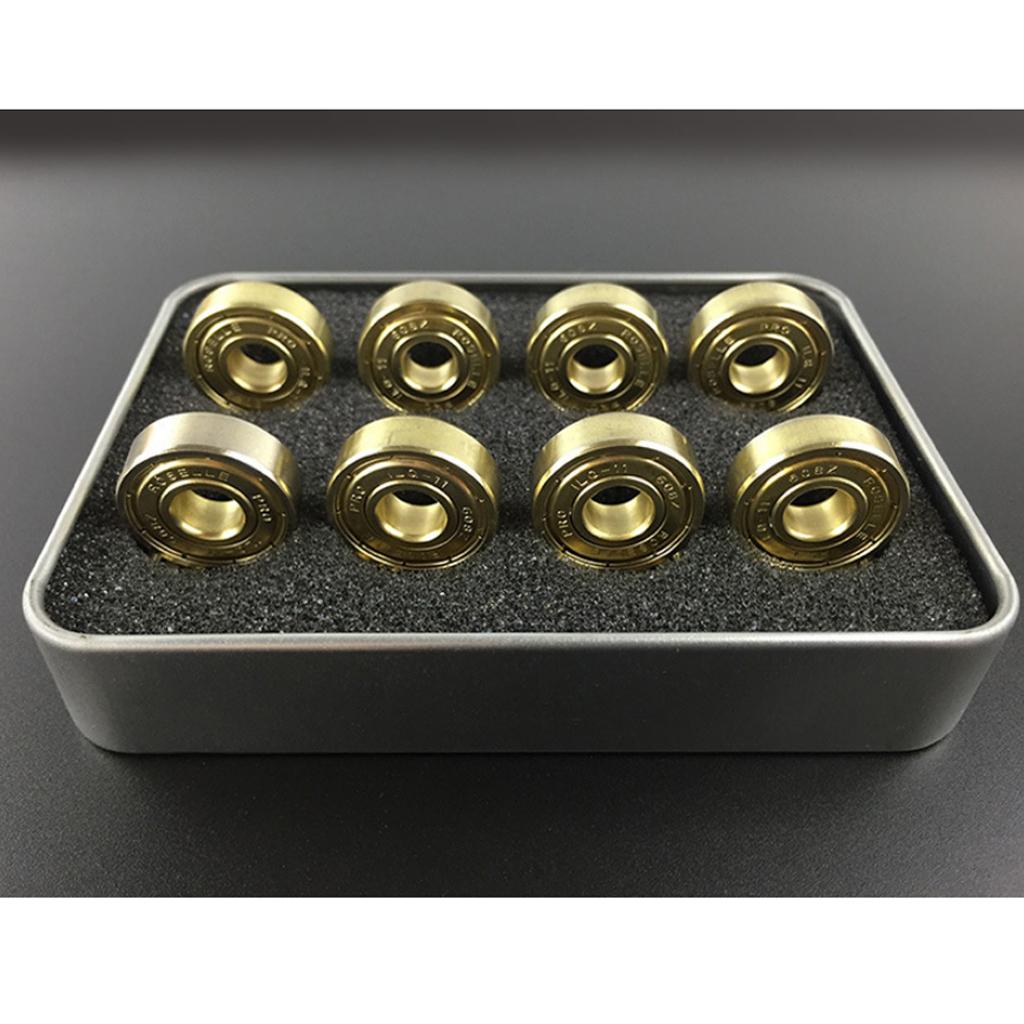 16x 608 ZZ Super Fast Skate Board, Scooter, Inline and Roller Skate Bearings