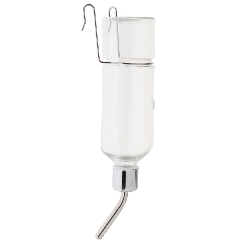 2pcs Hamsters Hedgehog Guinea Pigs Mice Water Drinker Dispenser Bowl Bottle