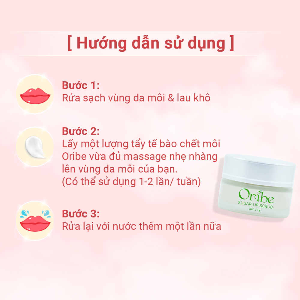 Tẩy Tế Bào Chết Cho Môi Oribe Sugar Lip Scrub 15g