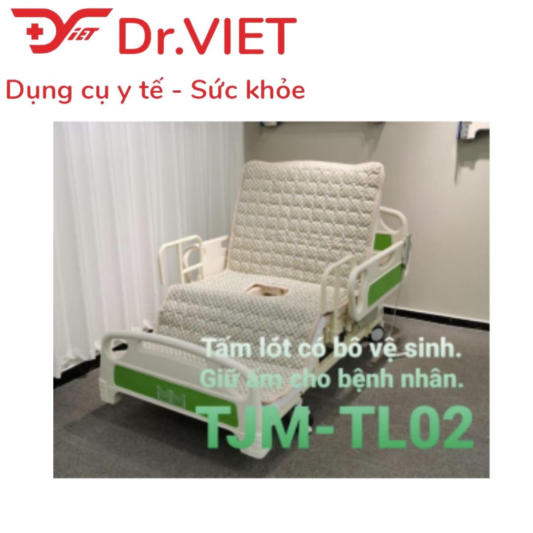 Tấm lót giữ ấm màu xámTJM- TL02, giữ ấm cho bệnh nhân khi nằm trên giường bệnh