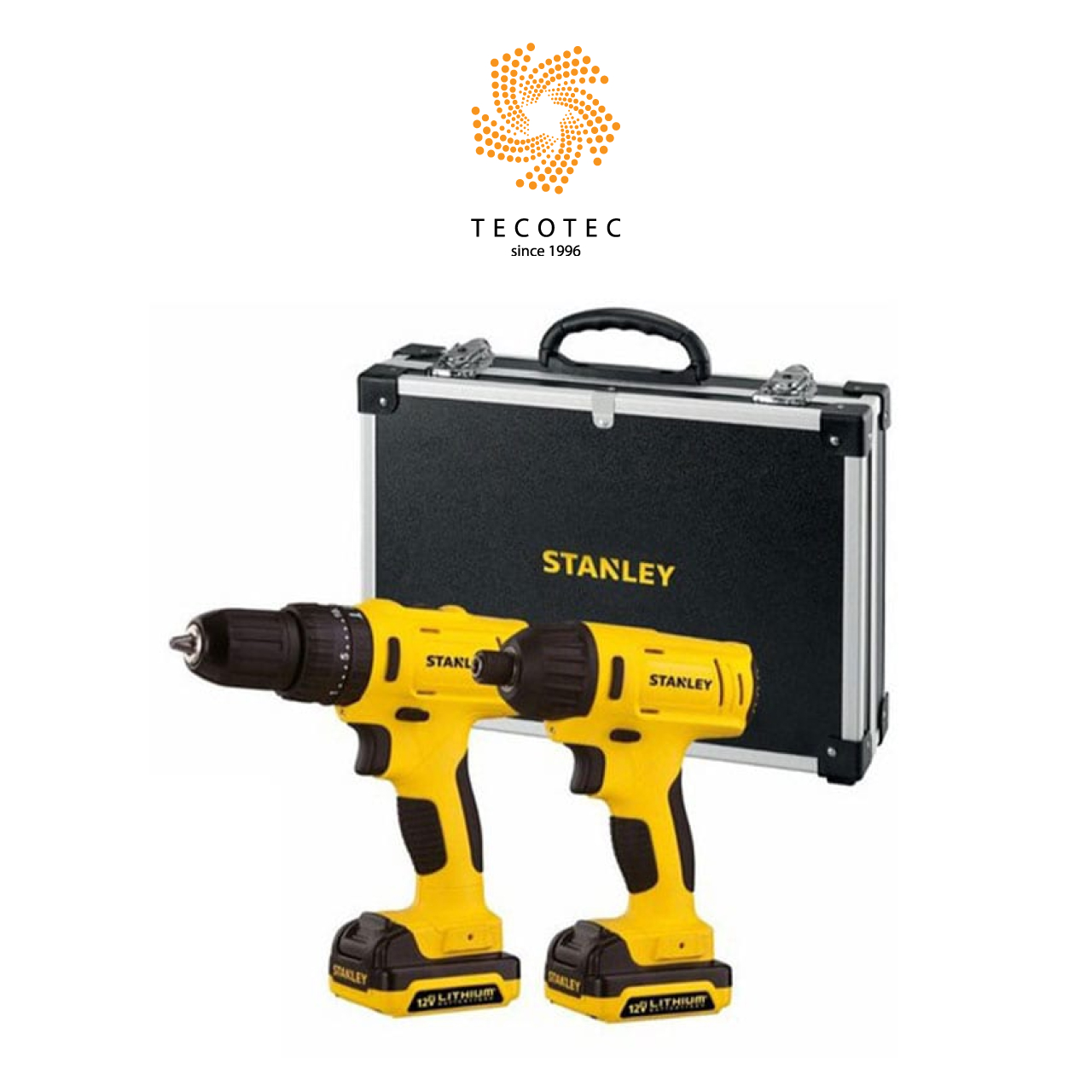 Bộ máy khoan và máy vặn vít dùng pin Stanley SCHI121S2FK-B1