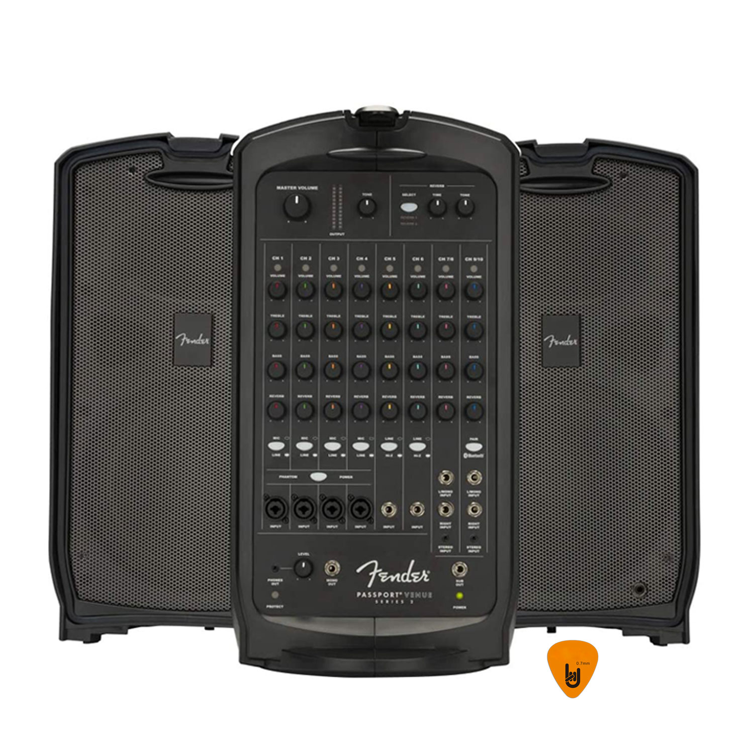 Fender Passport 600W Venue Ampli Series 2 Amply Guitar Thùng 230V Amplifier Portable PA System S2 Hàng Chính Hãng - Kèm Móng Gẩy DreamMaker