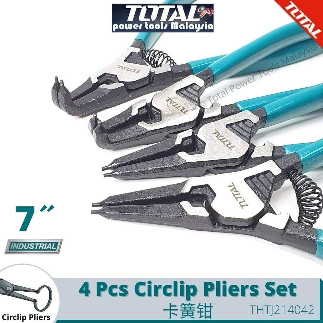 BỘ 4 KÌM MỞ PHE 125MM TOTAL THTJ214041 - HÀNG CHÍNH HÃNG