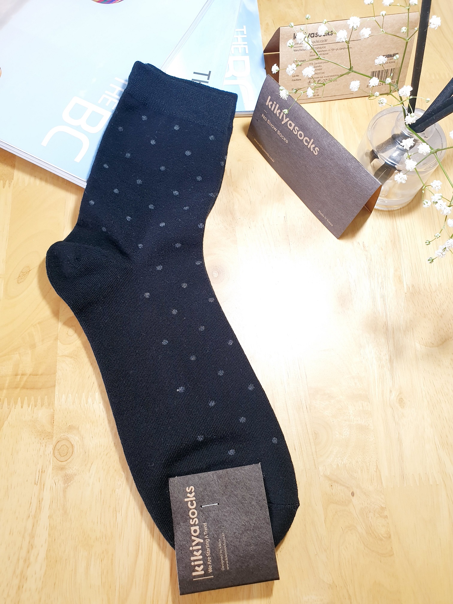 Tất vớ Nam hàn quốc KIKIYA SOCKS M-C-040