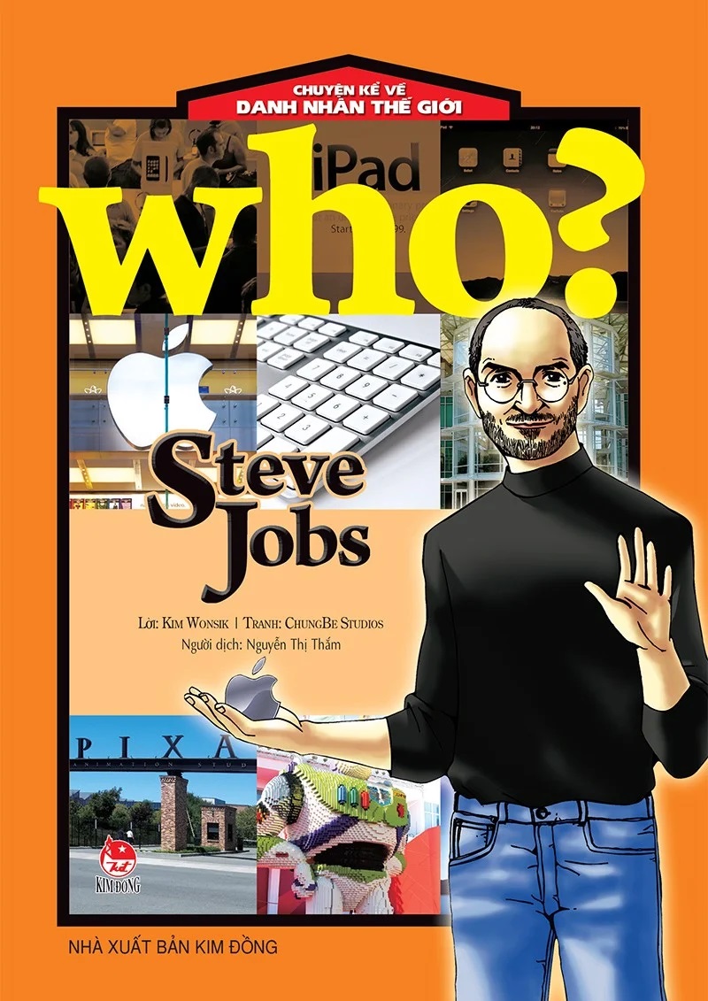 Sách - Who? Chuyện kể về danh nhân thế giới - Steve Jobs