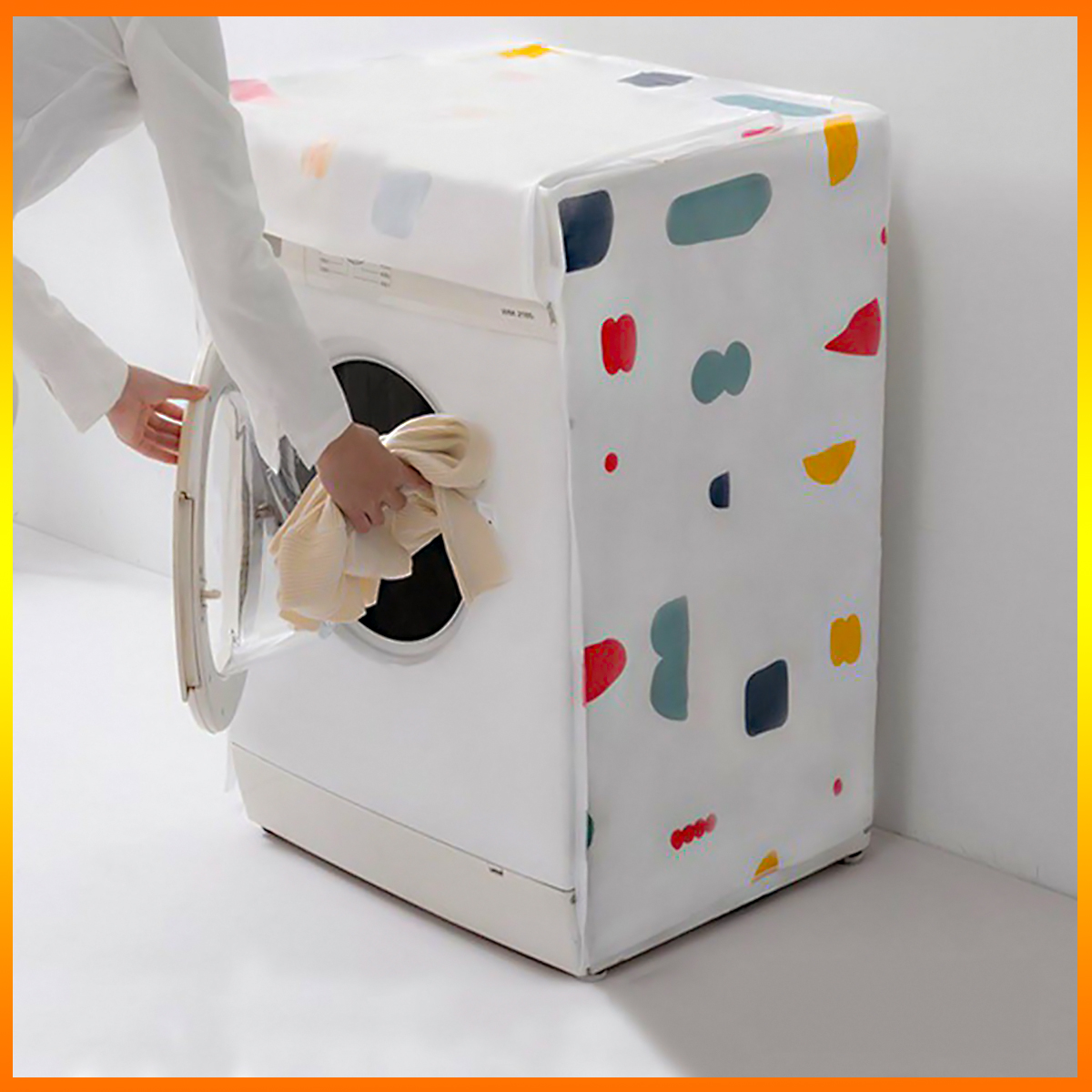 Vỏ trùm máy gặt cửa ngang 7-12kg - Chống thấm, che chắn, bảo vệ máy giặt khỏi bụi bẩn