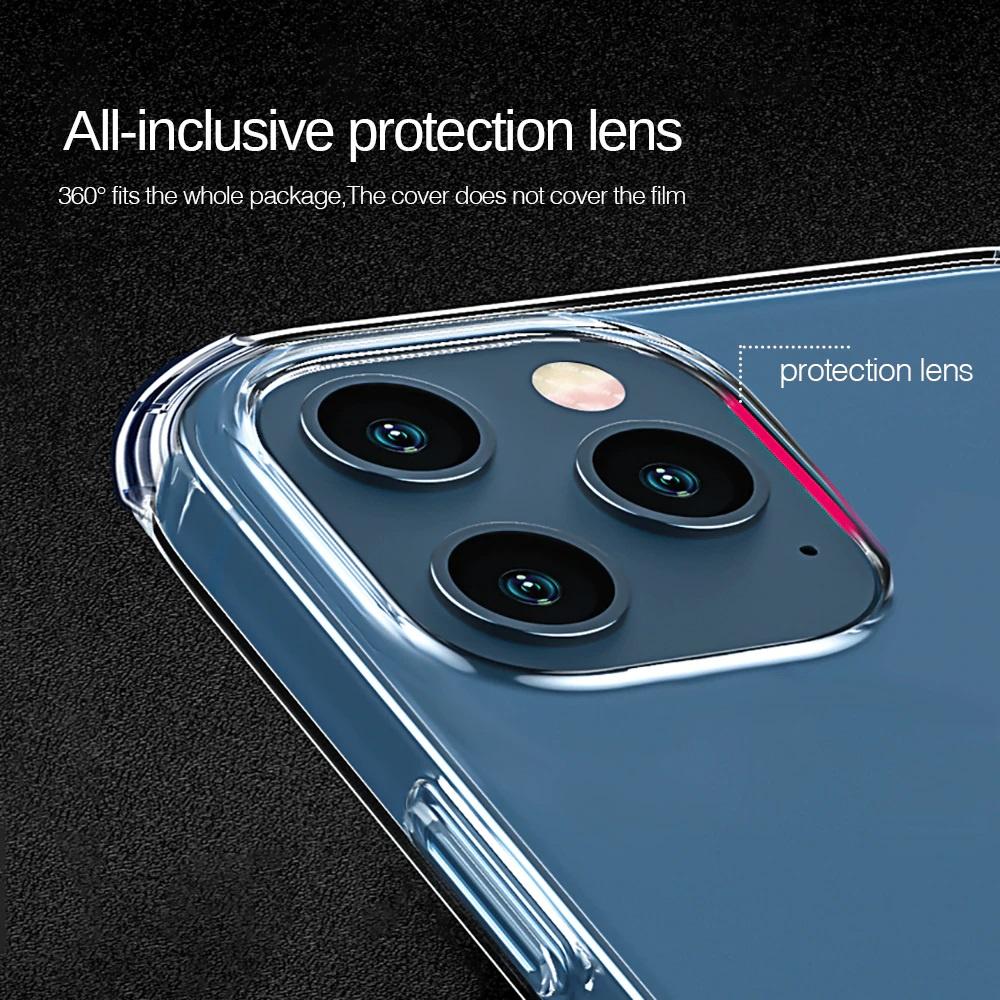 Ốp lưng Silicon chống sốc dành cho iPhone 12/12 Pro/12 Pro Max/ 11/11 Pro/11 Pro Max/ X/Xs/Xs Max/XR bảo vệ camera sau