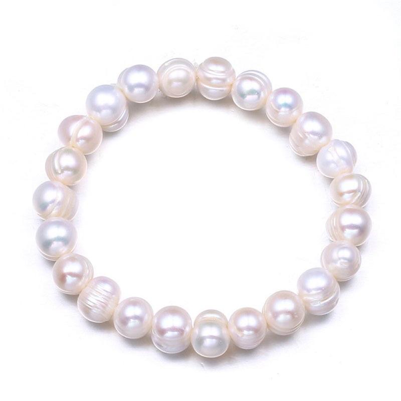 Vòng Tay Hạt 8 Ly Rằn Lõi Thun Co Giãn Dễ Thương - Trường Thịnh Ngọc Trai