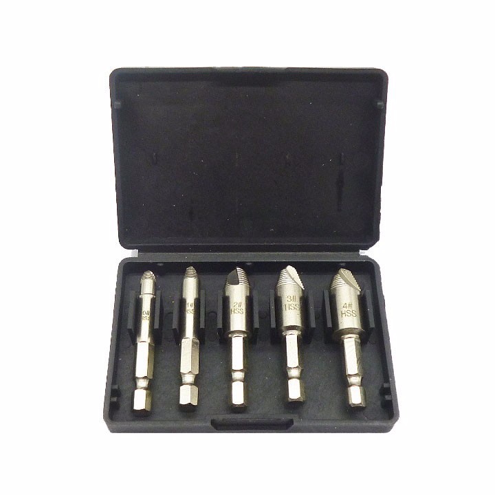 Bộ 5 mũi vặn vít toét thép hss 4241