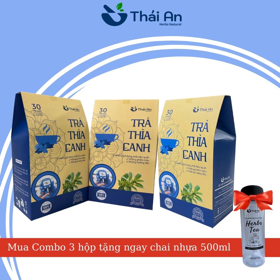 COMBO 3 Trà Thìa Canh Thái An - Trà Thảo Mộc Túi Lọc Hỗ Trợ Sức Khỏe - Thái An Herbs Natural